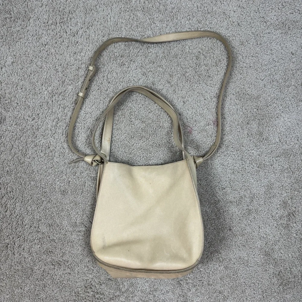 MADEWELL The Sydney Luxury Designer Leather Shoulder Bag‎ Purse Beige